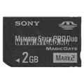    Memory Stick Pro Duo Sony  2 gb ( )