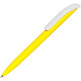Ручка желтая, пластик и soft-touch «ВИВАЛДИ-СОФТ» Макет