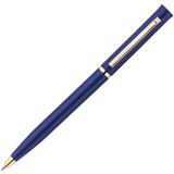 Темно-синяя ручка, пластик «ЕУРОПА-ГОЛД» Изображение