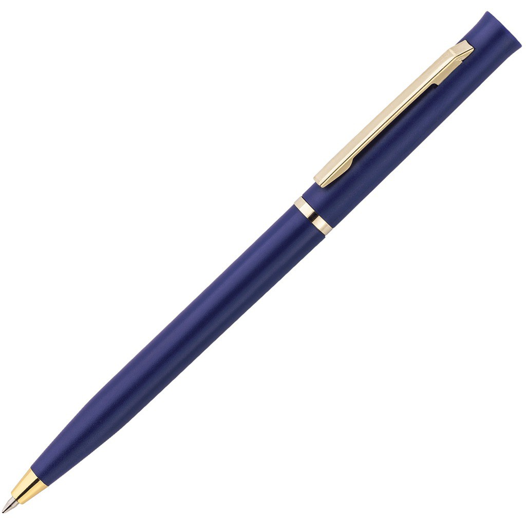 Фотография Темно-синяя ручка, пластик «ЕУРОПА-ГОЛД»