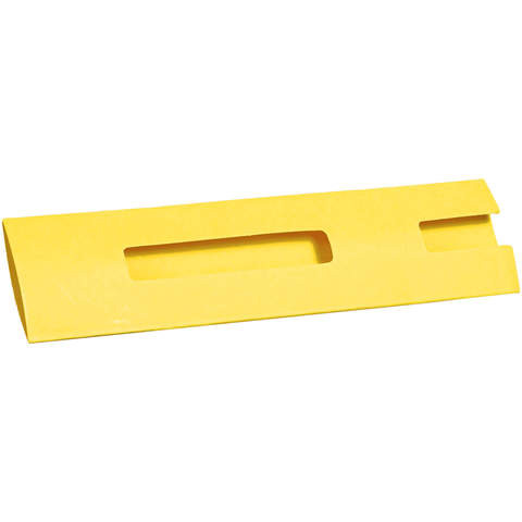 Желтый чехол для ручки carton, картон
