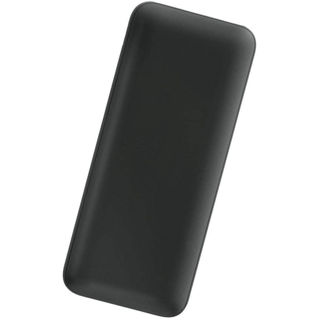 Изображение Внешний аккумулятор ESKIMO SOFT, 10000 мА·ч черный, пластик и soft-touch
