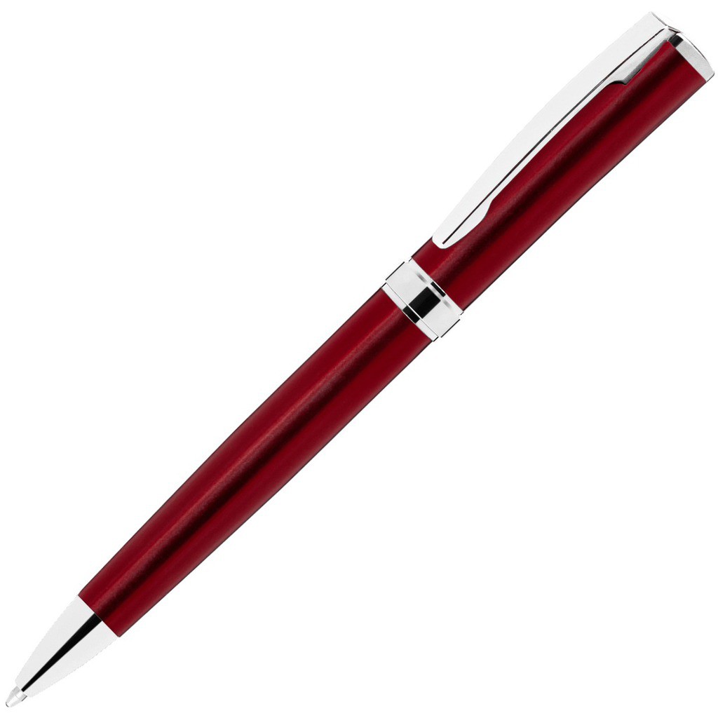 Изображение Бордовая матовая ручка, металл «КОСМО-МИРРОР»