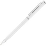 Белая ручка (акция! 36.90 от 300шт.), металл «ХИЛТОН» Фото
