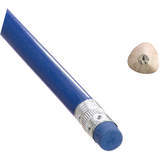 Синий карандаш треугольный wood color, дерево Фото
