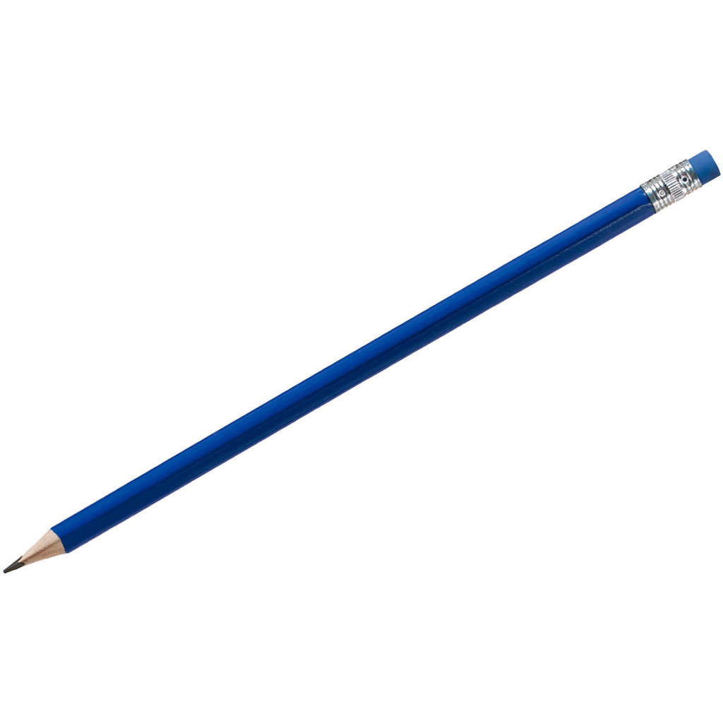Схема Синий карандаш треугольный wood color, дерево