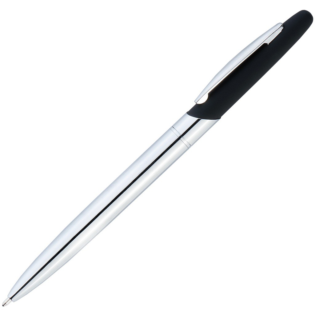 Схема Ручка черная, металл и soft-touch «АРИС-СОФТ-МИРРОР»