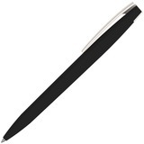 Черная ручка, пластик и soft-touch «ЗЕТА-СОФТ» Картинка