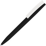Черная ручка, пластик и soft-touch «ЗЕТА-СОФТ» Схема
