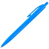 Голубая ручка, пластик «ДАРОМ-КОЛОР» Изображение